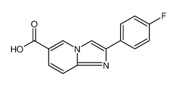 2-(4-氟苯基)咪唑并[1,2-a]吡啶-6-羧酸