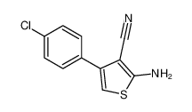 2-氨基-4-(4-氯苯基)噻吩-3-甲腈