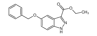 5-(苄氧基)-1H-吲唑-3-甲酸乙酯