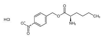 (R)-4-硝基苄基2-氨基己酸盐酸盐