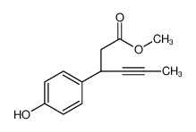3-(4-羟基苯基)己-4-炔酸甲酯