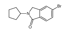 5-溴-2-环戊基异吲哚啉-1-酮