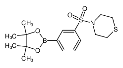3-(硫代吗啉代磺酰基)苯基硼酸频哪醇酯
