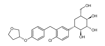 (2S，3R，4R，5S，6R)-2-(4-氯-3-(4-(((R)-四氢呋喃-3-基)氧基)苄基)苯基)-6-(羟甲基)四氢-2H-吡喃-3，4，5-三醇