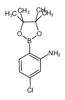 5-氯-2-(4,4,5,5-四甲基-1,3,2-二氧硼杂环戊烷-2-基)苯胺