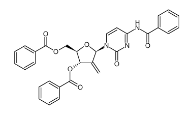 (2R，3S，5R)-5-(4-苯甲酰氨基-2-氧代嘧啶-1(2H) - 基)-2 - ((苯甲酰氧