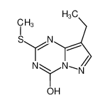 8-乙基-2-(甲硫基)吡唑并[1， 5-α][1， 3， 5]三嗪-4(1H)-酮