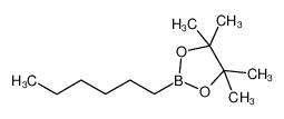 2-己基-4,4,5,5-四甲基-1,3,2-二氧硼杂环戊烷
