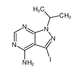 3-碘-1-异丙基-1H-吡唑[3，4-d]并嘧啶-4-胺