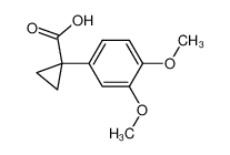 1-(3,4-二甲氧基苯基)环丙烷羧酸