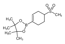 2-（4-甲磺酰基环己-1-烯-1-基）-4，4，5，5-四甲基-1，3，2-二氧杂硼烷
