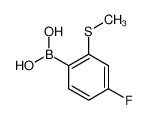 4-氟-2-(甲硫基)苯基硼酸