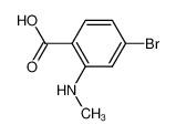 4-溴-2-(甲氨基)苯甲酸