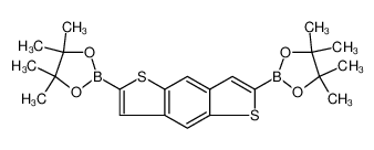 2,6-二(4,4,5,5-四甲基-1,3,2-二氧硼戊环-2-基)苯并[1,2-b:4,5-b']二噻吩