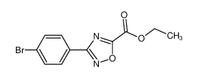 3-(4-溴苯基)-1，2，4-噁二唑-5-甲酸乙酯