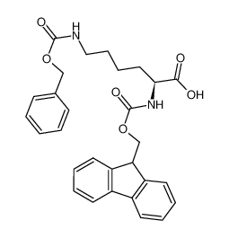 N''-芴甲氧羰基-N-苄氧羰基-L-赖氨酸