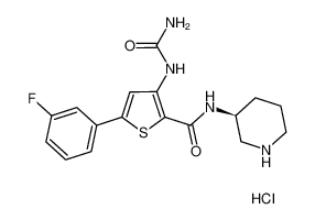 (3R)-1-[4,4-双(3-甲基噻吩-2-基)丁-3-烯基]哌啶-3-甲酸盐酸盐