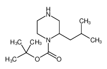 1-N-叔丁氧羰基-2-异丁基哌嗪