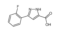 3-(2-氟苯基)-1H-吡唑-5-羧酸