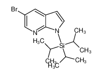 1-三异丙基硅基-5-溴-7-氮杂吲哚
