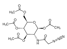 1,3,4,6-四-O-乙酰基-2-脱氧-2-[(2-叠氮乙酰基)氨基]-β-D-吡喃葡萄糖