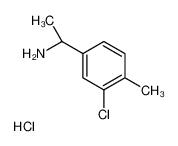 (R)-1-(3-氯-4-甲基苯基)乙胺盐酸盐