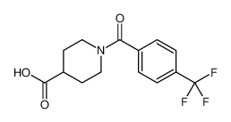 1-[4-(三氟甲基)苯甲酰基]哌啶-4-羧酸