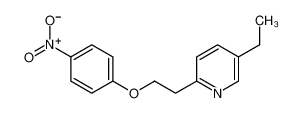5-乙基-2-[2-(4-硝基苯氧基)乙基]吡啶