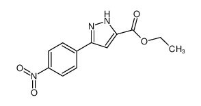 5-(4-硝基苯基)-1H-吡唑-3-羧酸乙酯