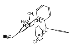 氯[2-二环己基(2′,4′,6′-三异丙基联苯基)膦]金(I)