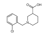 1-[(2-氯苯基)甲基]-3-哌啶甲酸