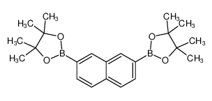 2,7-双(4,4,5,5-四甲基-1,3,2-二氧杂环戊硼烷-2-基)萘