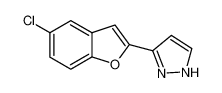 3-(5-氯苯并呋喃-2-基)-1H-吡唑