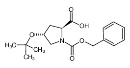 (2S,4R)-1-((苄氧基)羰基)-4-(叔丁氧基)吡咯烷-2-羧酸