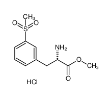 (S)-2-氨基-3-甲砜基-苯丙酸甲酯盐酸盐