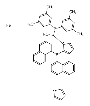 (S)-1-{(S)-2-[二(1-萘基)膦基]二茂铁基}乙基二(3,5-二甲苯基)膦