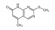 5-甲基-2-(甲基硫烷基)-7H，8H-吡啶并[2，3-d]嘧啶-7-酮