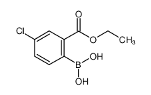 4-氯-2-乙氧羰基苯基硼酸