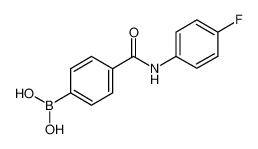 4-(4-氟苯基)甲酰氨苯基硼酸