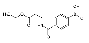 3-(4-硼苯甲酰胺基)丙酸乙酯