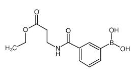 3-(3-硼苯甲酰胺基)丙酸乙酯