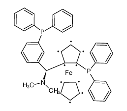 (SP)-1-[(S)-α-(二甲氨基)-2-(二苯基膦)苄基]-2-二苯基膦二茂铁