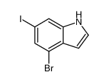 4-溴-6-碘-1H-吲哚
