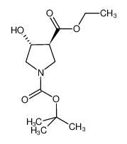 (3S,4R)-1-叔丁基 3-乙基 4-羟基吡咯烷-1,3-二羧酸酯