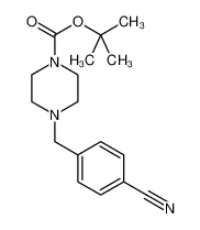 1-Boc-4-(4-氰基苄基)哌嗪