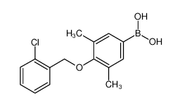 4-(2'-氯苄氧基)-3,5-二甲基苯基硼酸