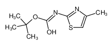 4-甲基噻唑-2-氨基甲酸叔丁酯