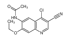 N-(4-氯-3氰基-7-乙氧基-6-喹啉)乙酰胺