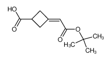 3-(2-叔丁氧基-2-氧代亚乙基)环丁烷羧酸
