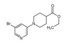 1-(5-溴吡啶-3-基)哌啶-4-羧酸乙酯